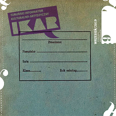 Okładka Ikara na wrzesień 2019