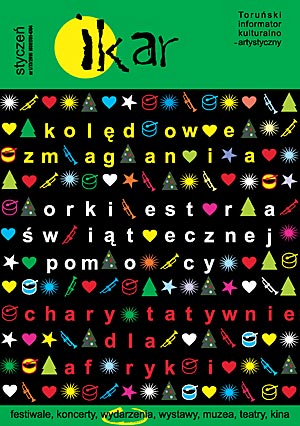 Okładka Ikara na styczeń 2010