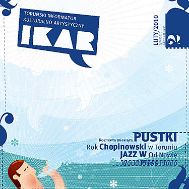 Okładka Ikara na luty 2010