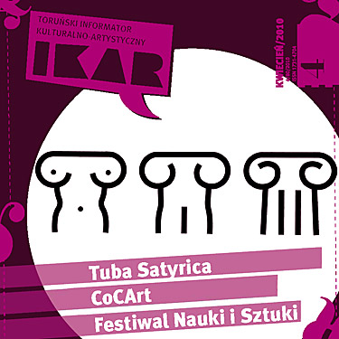 Okładka Ikara na kwiecień 2010