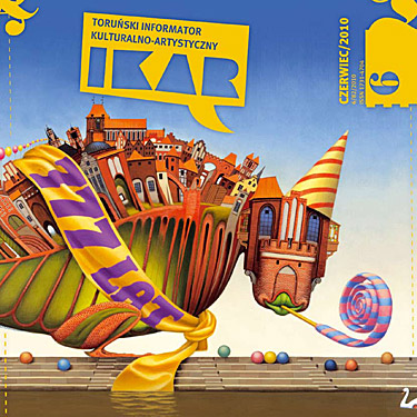 Okładka Ikara na czerwiec 2010