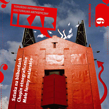 Okładka Ikara na wrzesień 2010