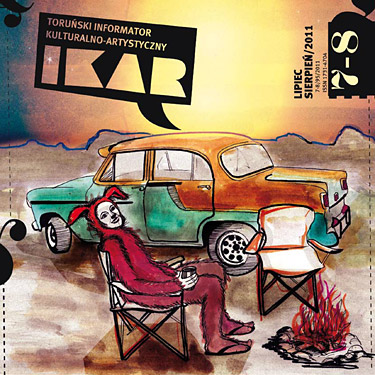 Okładka Ikara na lipiec-sierpień 2011