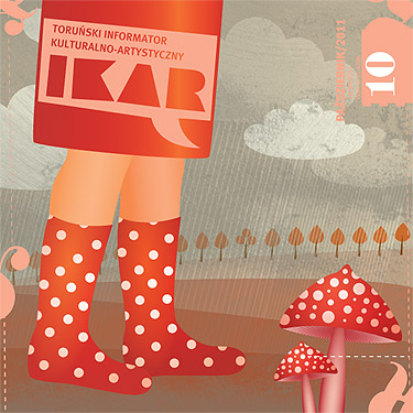 Okładka Ikara na październik 2011