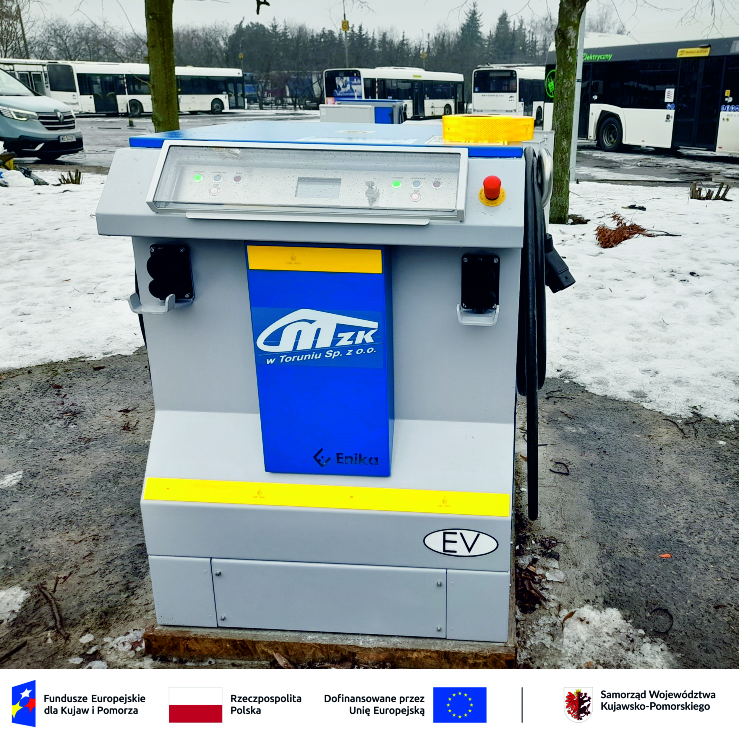 Kolejne ładowarki do "elektryków" już w zajezdni