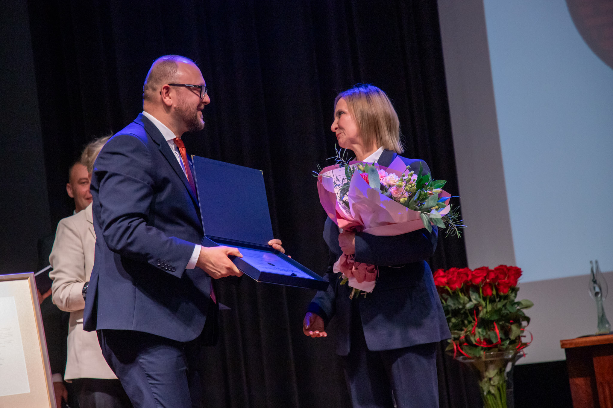 Prezydent Torunia Paweł Gulewski złożył gratulacje z okazji 80-lecia Zespołu Szkół Mechanicznych, Elektrycznych i Elektronicznych