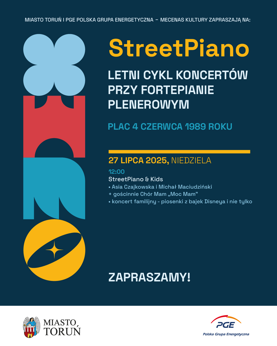 StreetPiano & Kids – bajkowy koncert przy fortepianie