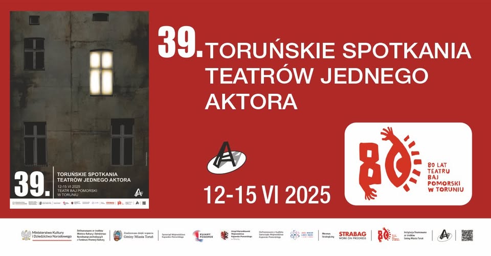 39. Toruńskie Spotkania Teatrów Jednego Aktora