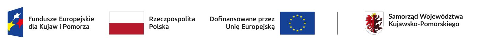 Belka przedstawiająca loga unijne