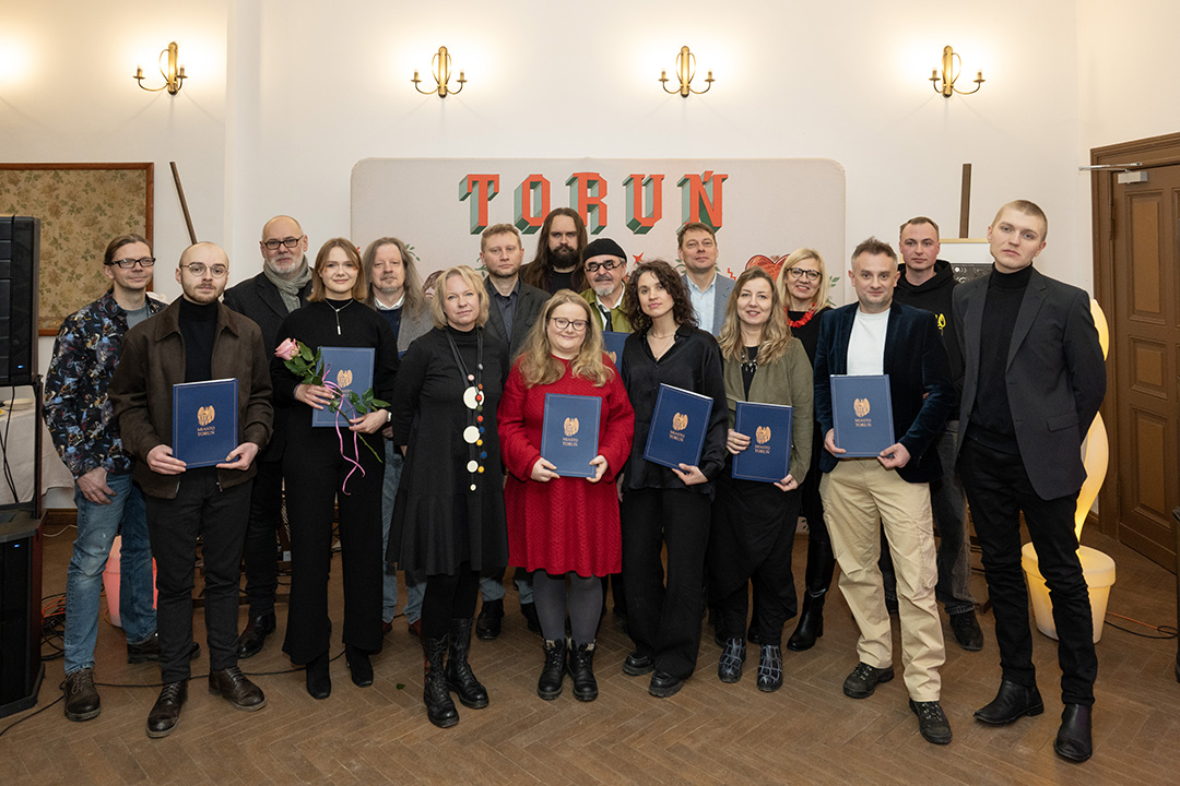 Stypendia kulturalne miasta Torunia na 2026 rok wręczone