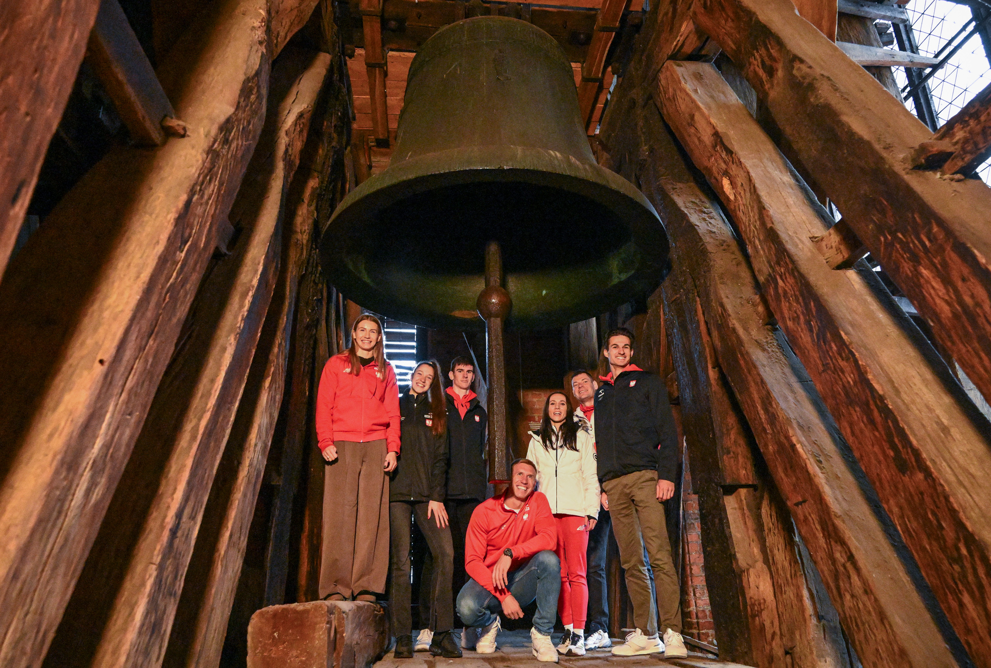 Polscy lekkoatleci przy Tuba Dei w Toruniu