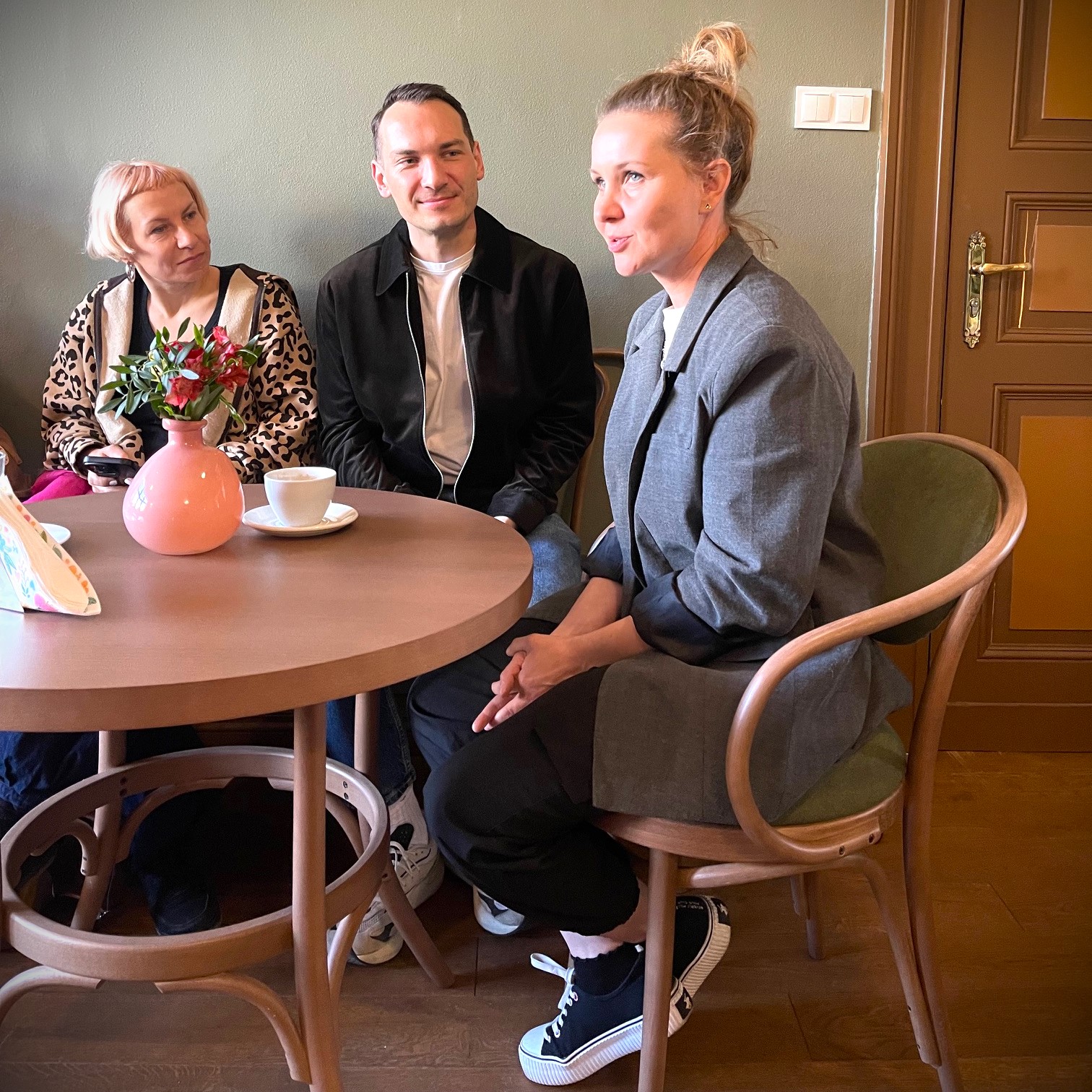 Komitet Rewitalizacji z wizytą w ZAZ-owej kawiarni