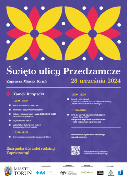 Plakat Święto ulicy Przedzamcze