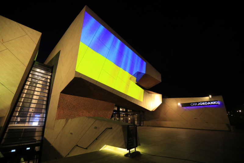 Toruń solidarny z Ukrainą