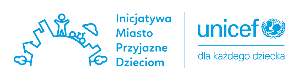 Logotyp Inicjatywy Miasto Przyjazne Dzieciom