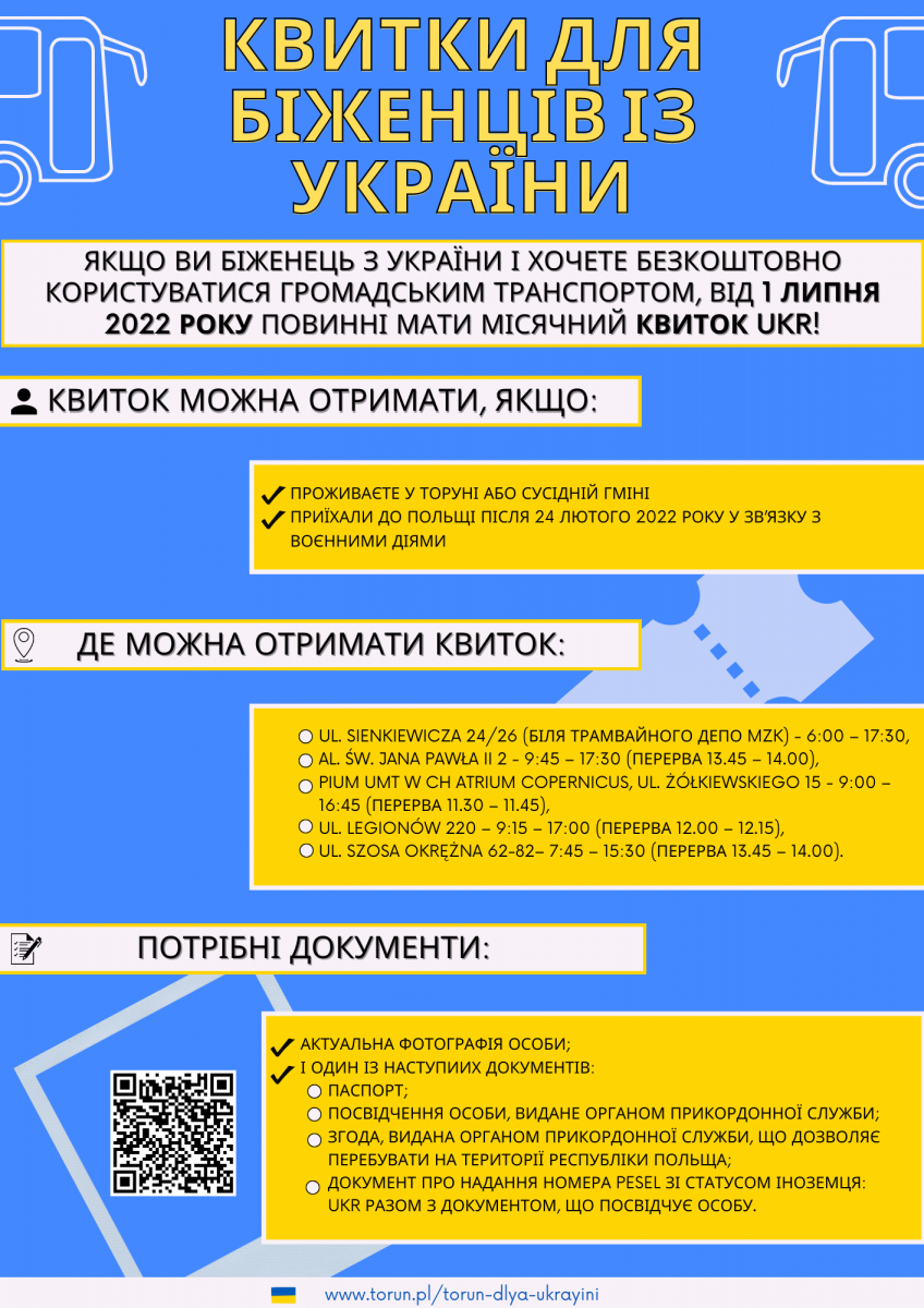 Plakat bilet Ukraina