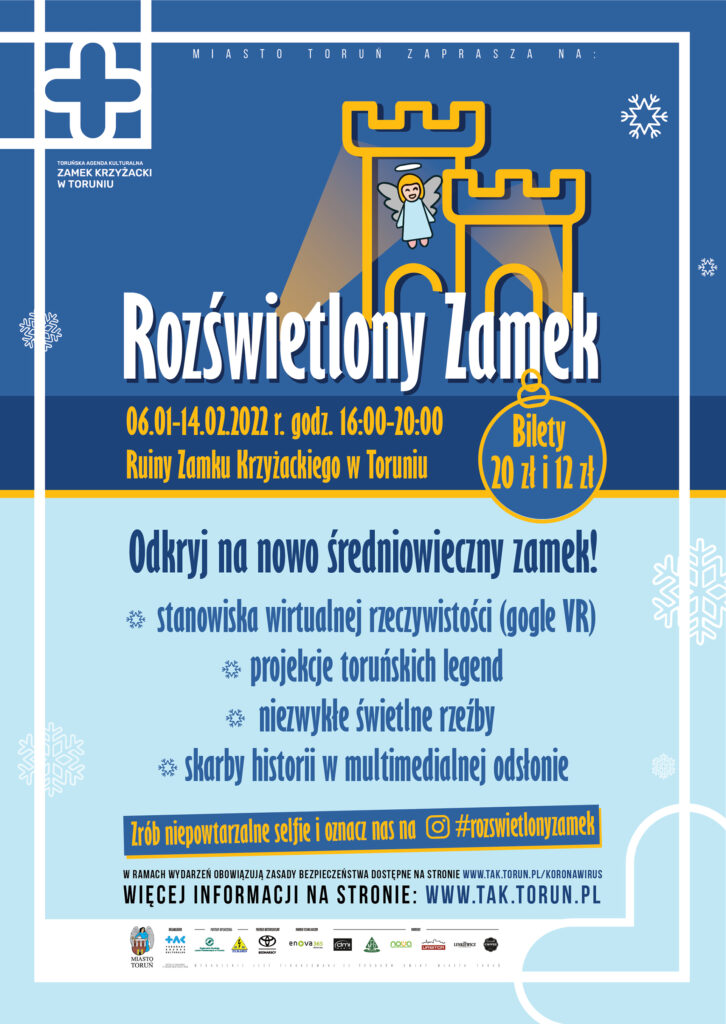 Plakat wydarzenia - Rozświetlony Zamek 2021