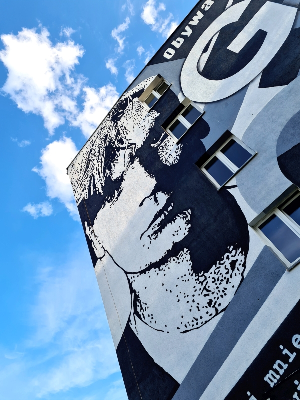 Mural przy ul. Reja 25, Fot. Natalia Przytarska