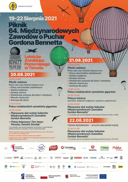 64. Puchar Gordona Bennetta - plakat