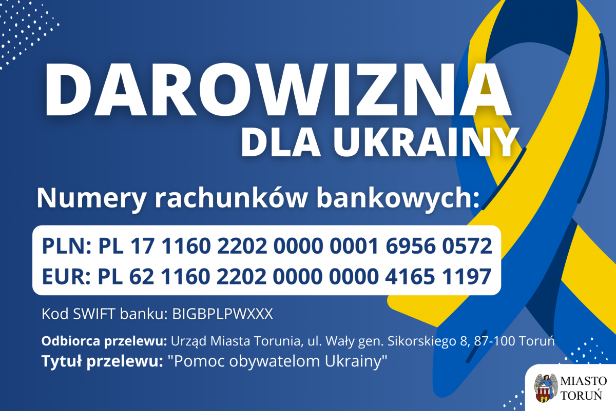 Darowizna dla obywateli Ukrainy