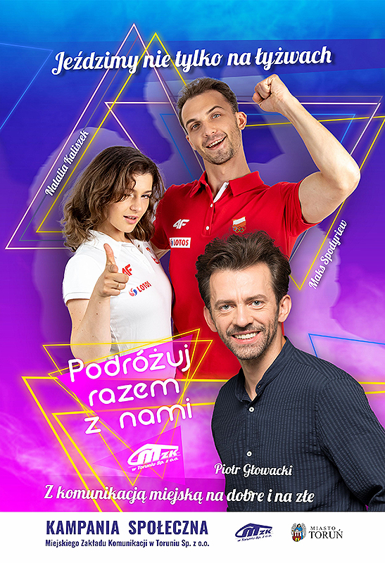 plakat kampanii społecznej MZK