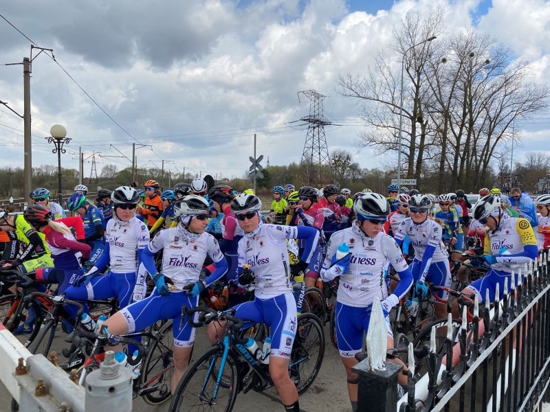 Kolarki TKK Pacific Toruń podczas Tour de Lviv Region