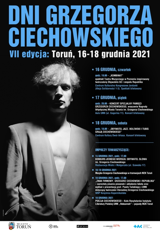 Plakat 7. Dni Grzegorza Ciechowskiego