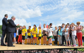 Zdjęcie z galerii Finał sportowej rywalizacji szkół i przedszkoli 2015