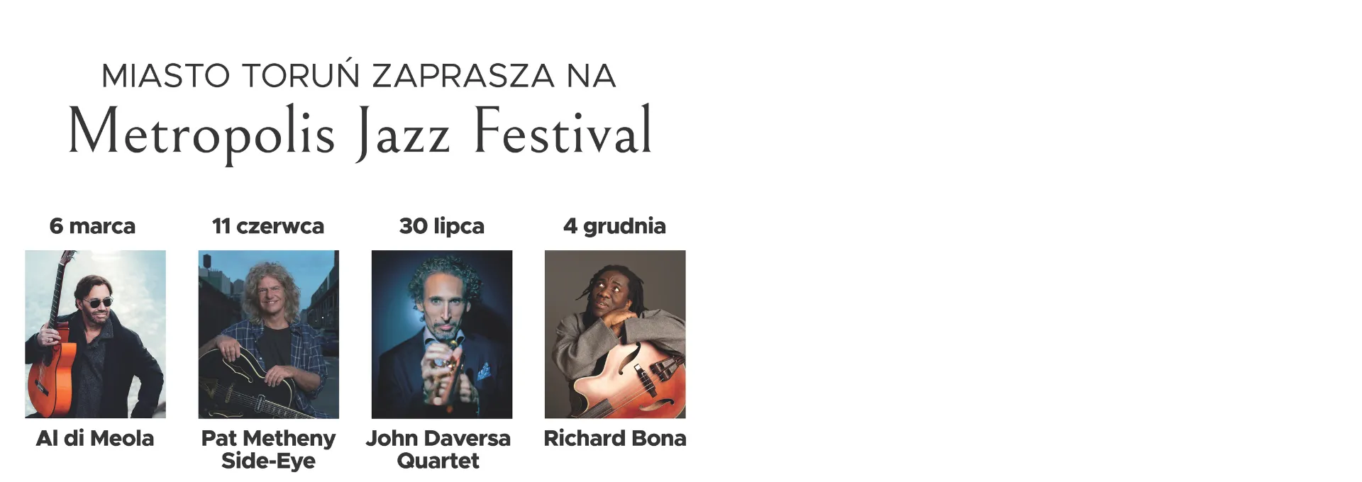 W marcu rusza Metropolis Jazz Festival 2026