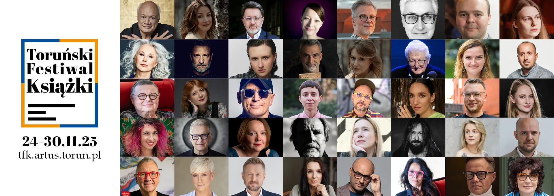 24 listopada br. rozpocznie się kolejna edycja Toruńskiego Festiwalu Książki. 