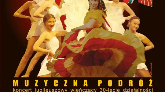 Plakat koncertu 30-lecia 'Małej Rewii"