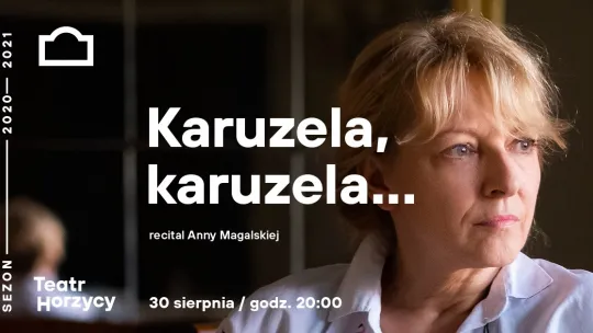baner koncertu, na zdjęciu Anna Magalska