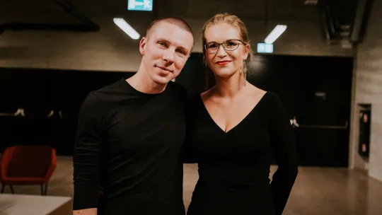 na zdjęciu Bartosz Staszkiewicz i Asia Czajkowska
