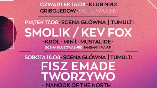 plakat festiwalu