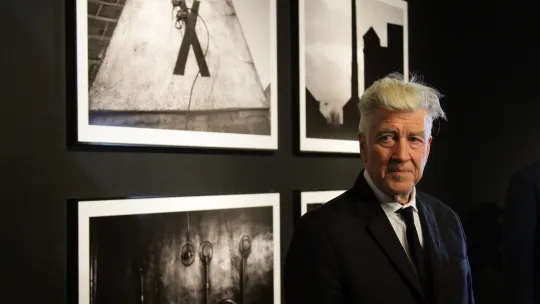 David Lynch na wystawie w CSW