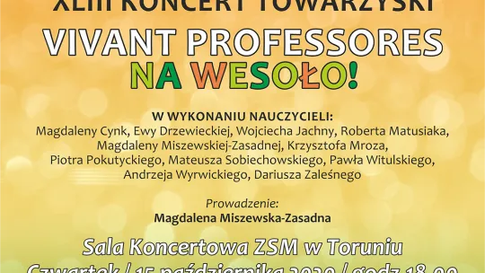 plakat koncertu