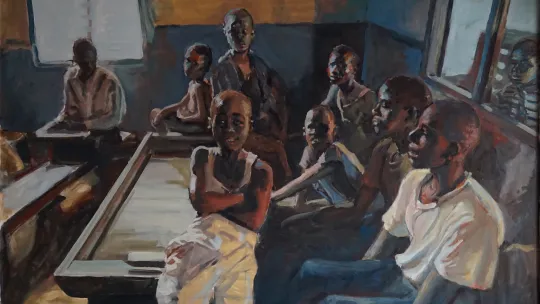 Jeden z obrazów Tima Malcolmsona