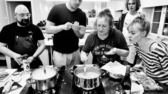 zdjęcie z próby, fot. Marta Wudarska