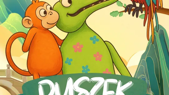 plakat spektaklu "Puszek"