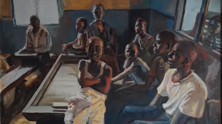 Jeden z obrazów Tima Malcolmsona