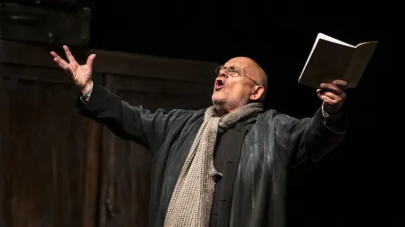 Fot. Katarzyna Filipczak ze spektaklu Adama Ferencego "Sprzedawca życzeń"