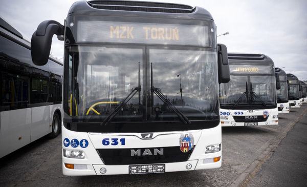 Nowe autobusy w Toruniu