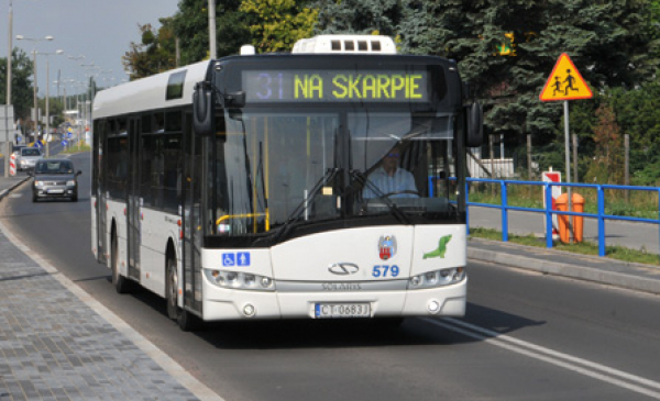 Autobusem inaczej przez Chełmińską