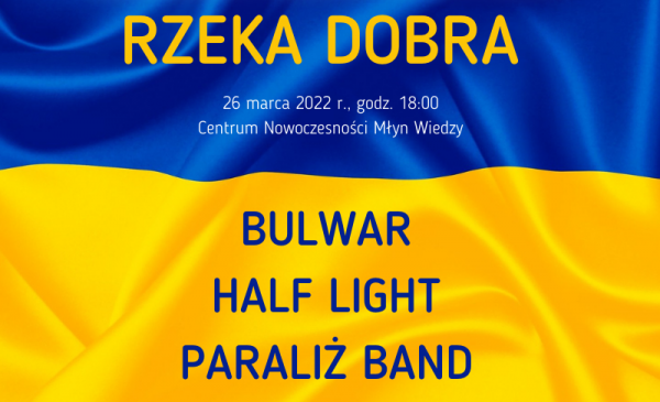 Plakat koncertu Rzeka Dobra