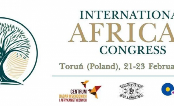 Plakat: Kongres Afrykanistyczny w Toruniu