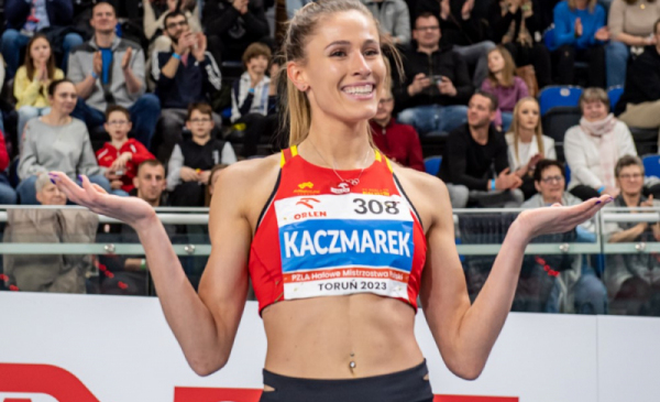 Na zdjęciu: lekkoatletka Natalia Kaczmarek