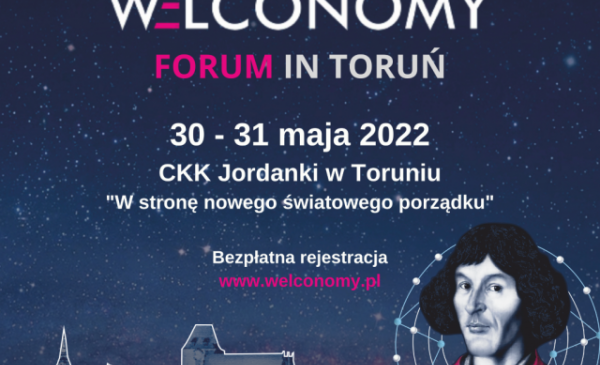 Plakat zapowiadający Welconomy Forum 2022