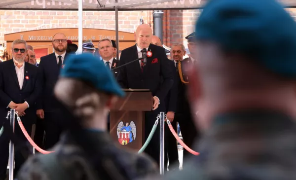 Prezydent podziękował za lata swojej służby Toruniowi