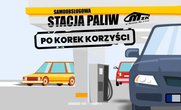 Tańsze paliwo na stacji MZK - grafika