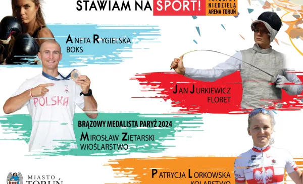 Stawiam na SPORT - plakat